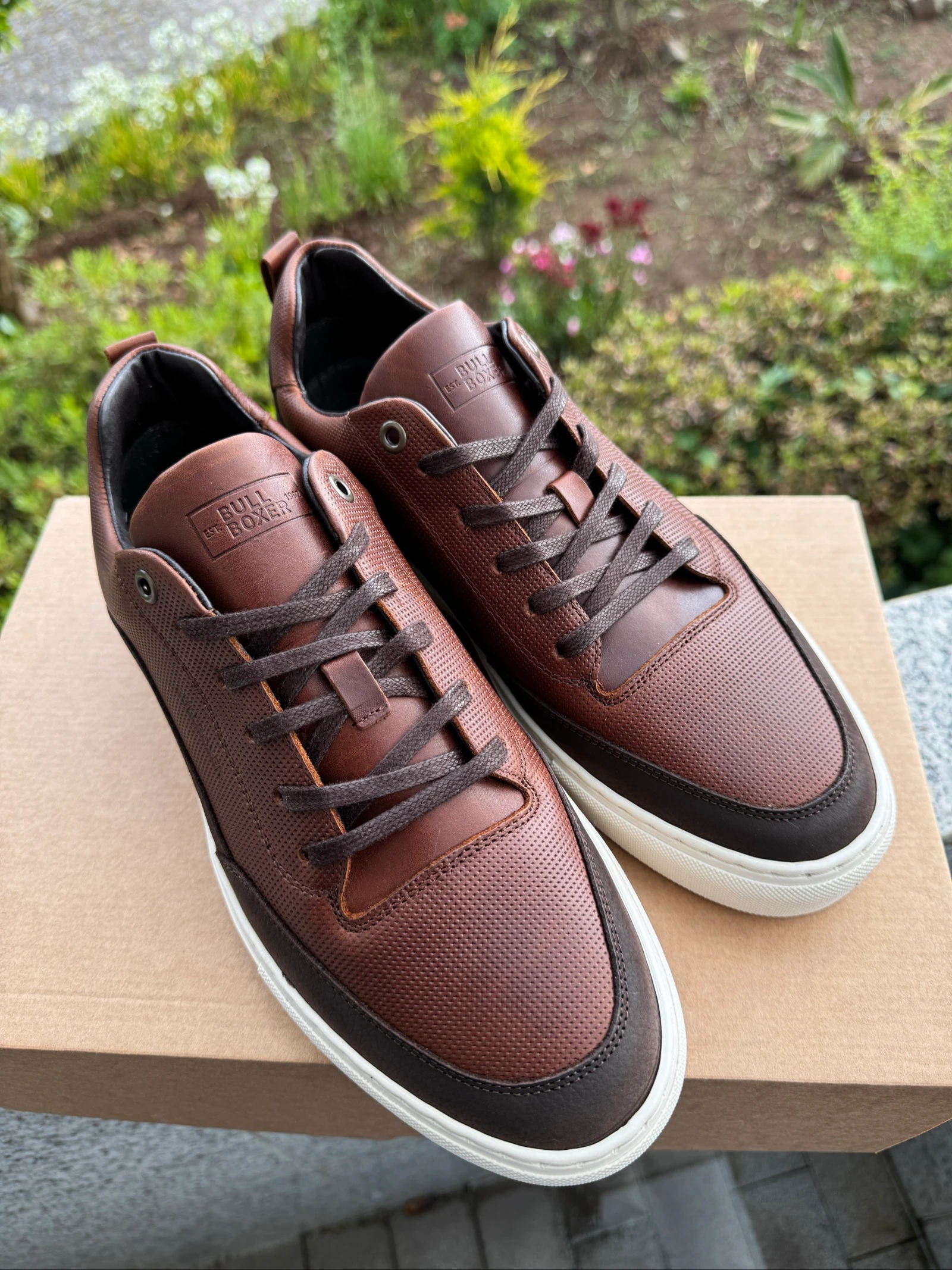 BullBoxer lederen sneakers – photo 4